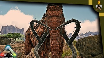 ARK How to tame:  Mammoth
