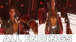 DEATHLOOP ALL ENDINGS Walkthrough | Kill All Visionaries (Deathloop Ending 1, Ending 2 & Ending 3)