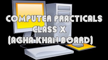 Computer Practicals (AKU-EB) #11