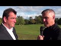 PGA Cup 2017 - Albert MacKenzie talks after winning the PGA Cup