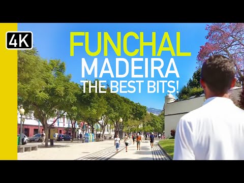 Funchal, Madeira, Portugal | Narrated Promenade Walking Tour