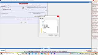 How to set Data Directory in BUSY Tally Computer Science Data Entry GST Computer Software Tally