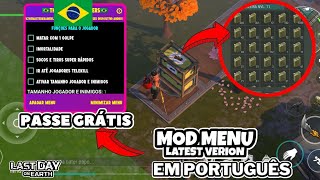 Saiuu!!🇧🇷 Last Day On Earth V1.20.9 Mod Menu Em Português | Passe Grátis + 60 Funções 2023®