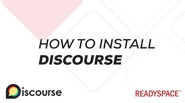 How to install Discourse Community app