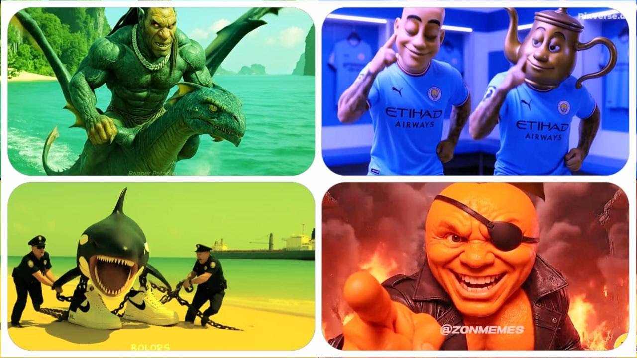 Cup Ballerina vs Ninja Coffee Cup vs Cow with Saturn ring vs Shark with sneakers battle#60