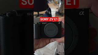 SONY ZV E1 - UNBOXING / РАСПАКОВКА #sony #camera #zve1 #sonyzve1 #unboxing #распаковка