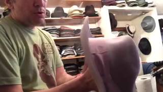 How To Stretch a Stetson Western Hat , Fedora,Felt or Straw Hat HOW TO USE A HAT JACK