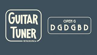 Guitar Tuner | Open G Tuning (D G D G B D) | 440 Hz | Accurate Retro Guitar Tuner screenshot 4