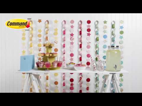 3M Command ™ Clear Decorating Clips Ideas