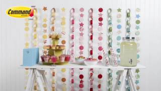 3M Command ™ Clear Decorating Clips Ideas