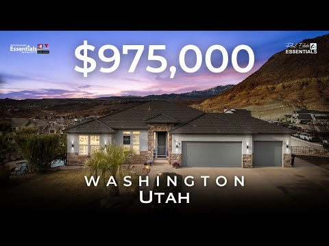 1039 Chinook Drive, Washington, UT home video tour