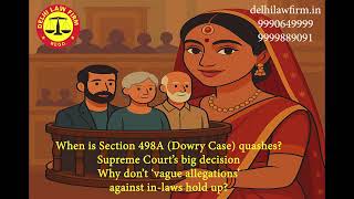 498A IPC Misuse ⚖️ Supreme Court’s 2025 Big Judgment Explained