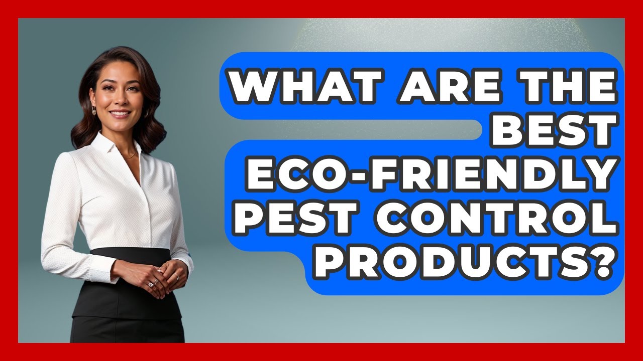 What Are The Best Eco-friendly Pest Control Products? - Insects and Invaders