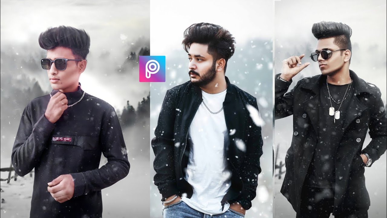 Picsart Winter Snowfall Special Photo Editing Tutorial || Winter Photo Editing Picsart Tutorial