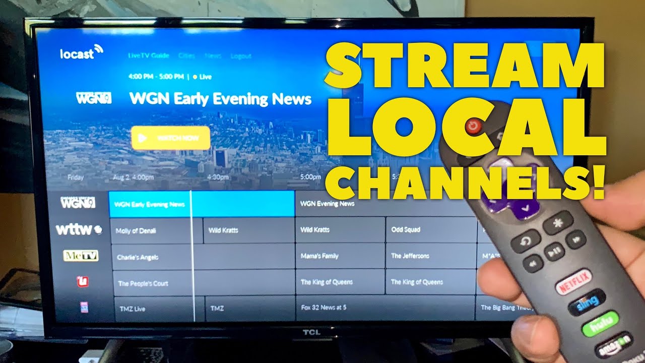 How to live stream local TV channels! - YouTube