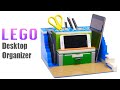 LEGO Desktop Organizer DIY Stationery Storage | LEGO MOC