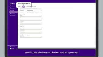 Cashflows Portal Configuration