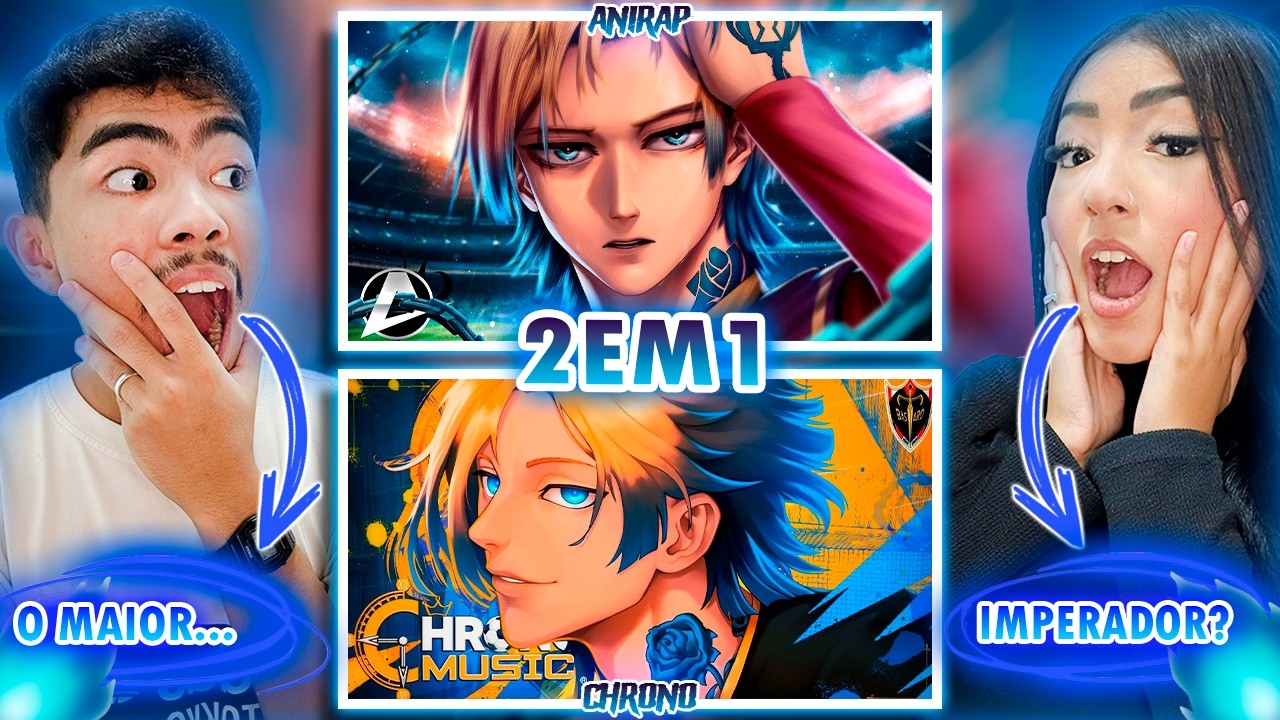 CASAL REAGE | Michael Kaiser | O Melhor | AniRap & Chrono - DIMENSÃO | Michael Kaiser | REACTANDO