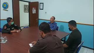 Pengarahan terhadap Security BNN Kota Surabaya sebagai Garda terdepan dalam Melayani Masyarakat