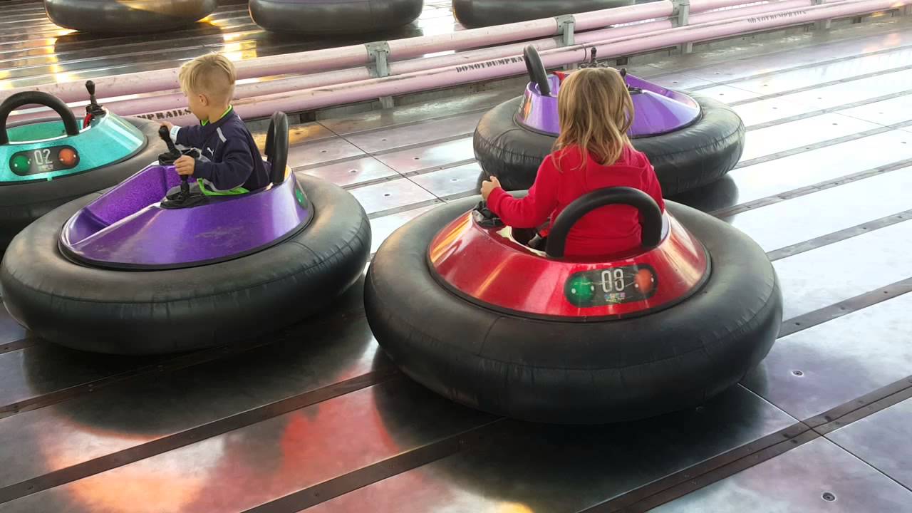 Bumper Cars at Pacific Park (Santa Monica Pier) YouTube