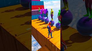 GTA 5 Epic Water Ragdolls Spiderman Jump/Fails Ep 35 #shorts