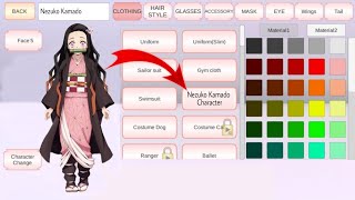 Nezuko Kamado | How to play sakura school simulator as Nezuko Kamado | KittyKat Gaming |