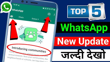 5 New WhatsApp Update & Feature 2023 | WhatsApp Community |WhatsApp Search Message by Date #whatsapp