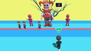 Squid Game Bad DOLL BLACK JACKET 3D New 2022 - Candy Survival Challenge 3D! Flexxapp Trailer screenshot 4