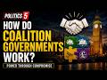 HOW DO COALITION GOVERNMENTS WORK IN THE BRITISH POLITICAL SYSTEM?