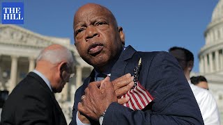 'John Lewis Is Our Hero': Warnock Invokes Mentor In Defense Of Voting Rights