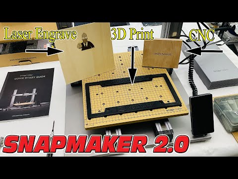 SnapMaker 2.0 A350T Modularer 3D-Drucker – Einrichtung | Test | Ehrlicher Erfahrungsbericht