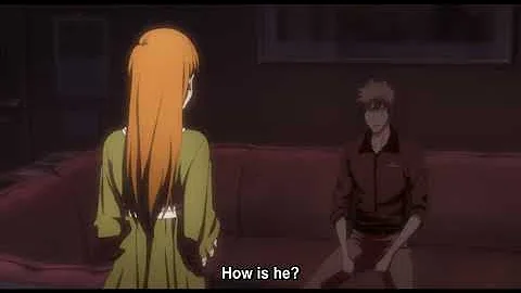 What episode does Orihime try to kiss Ichigo?