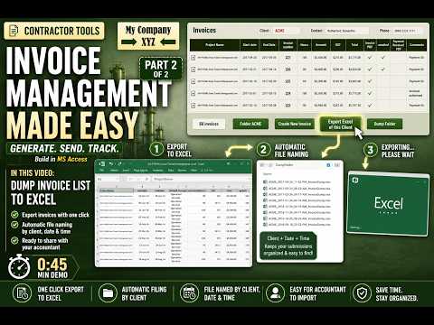 Prepare Invoice Data for Accounting in Seconds  - Part 2