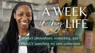 A BUSY week in my life: new product photoshoot + getting ready for a big event | Studio Vlog 008