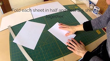 Codex Book Binding - Preparing the Codex