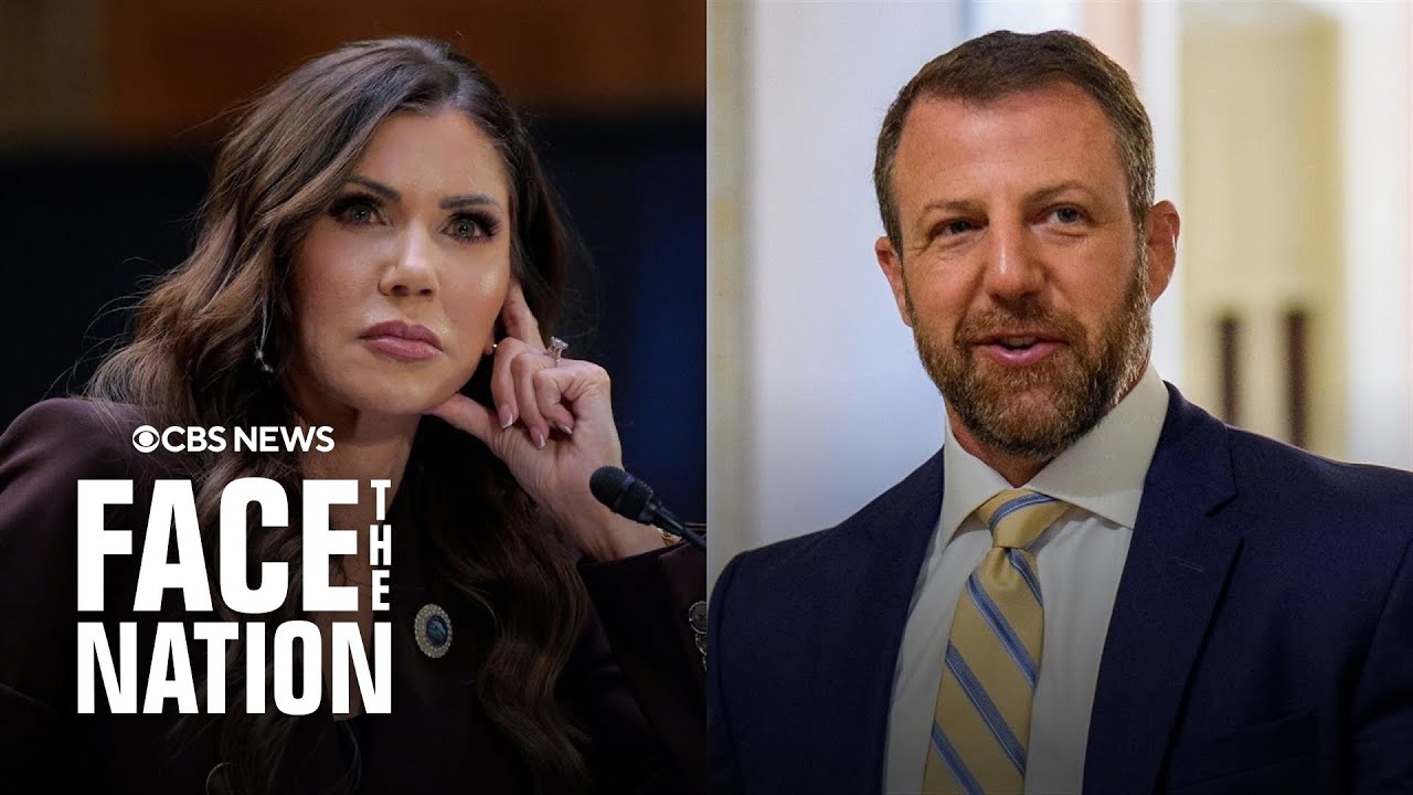 Breaking News: Kristi Noem replaced by Sen. Markwayne Mullin as DHS secretary, Trump announces