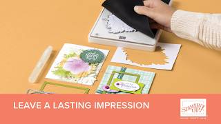 Try the New Impressions Dies and Impressions Plate