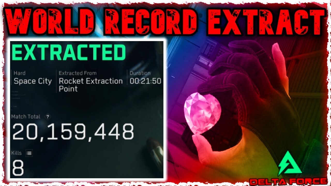 20.1 MILLION WORLD RECORD Extract in Delta Force feat. @SomeKindaDog @Blancq