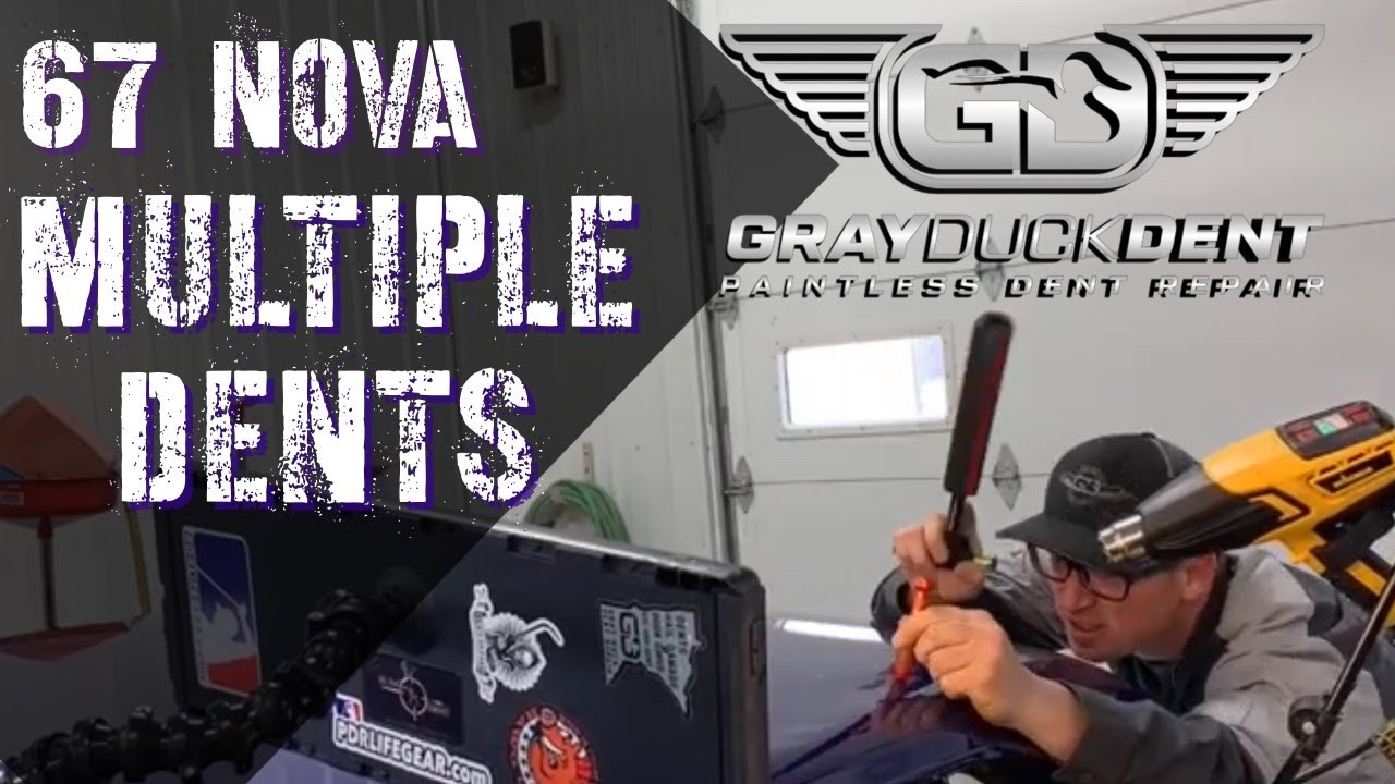 67 Nova Paintless Dent Repair | Minneapolis | Minnesota - YouTube