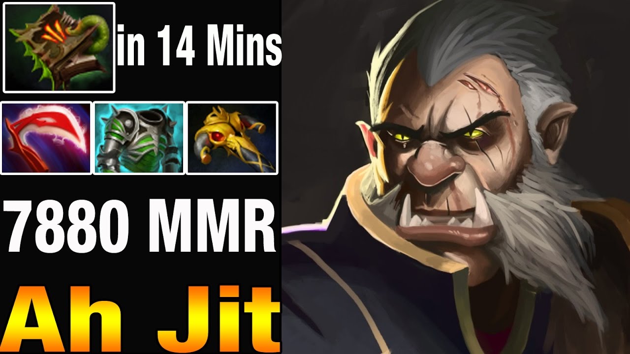 Necronomicon Rush Ah Jit 7880 MMR Plays Lycan Dota 2 YouTube