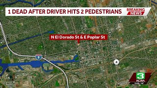 1 pedestrian killed, another injured in crash involving Stockton city employee