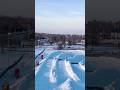 snow tubing ❄️☃️🎿 #telugu #snowtubing #canada #winter