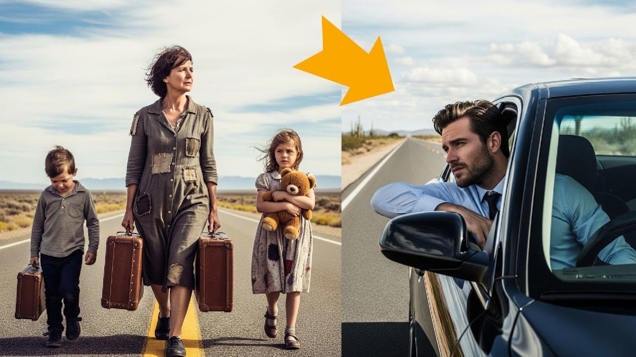 Вдова с детьми бежала от нищеты — и встретила одинокого миллионера