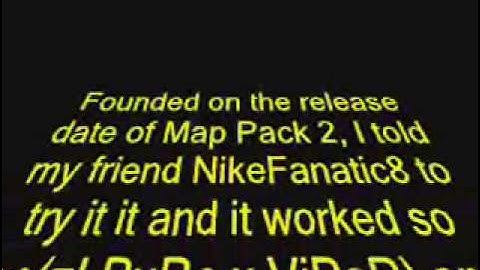 CoD:WaW Shi No Numa New Gun Glitch!