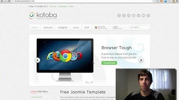 Installing our Kotoba Joomla Template - Standalone version