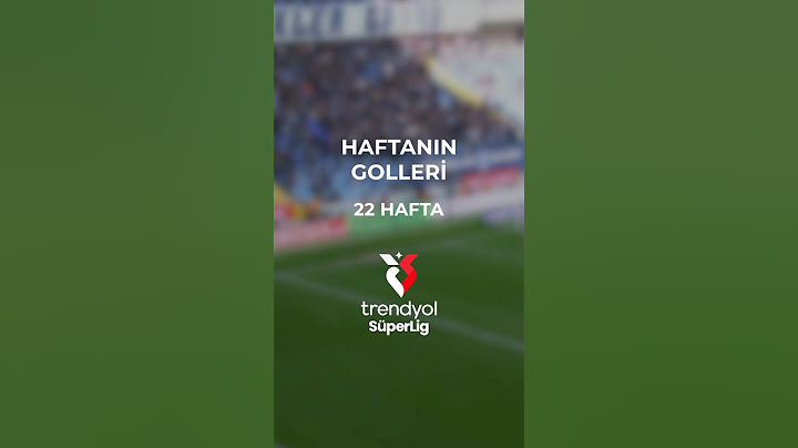 ⚽️ Trendyol Süper Lig’in 22. Haftasında dikkat çeken goller. ✍️ Sence en güzel gol hangisi?