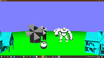 OpenGL scene Don Quijote de la Mancha [Computación Gráfica] - Cacciatori Infernum