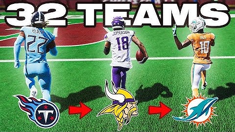 Scoring A Touchdown With EVERY TEAM In Madden 23!!!