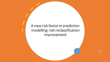 Developing Economic Models: Net Reclassification Improvement