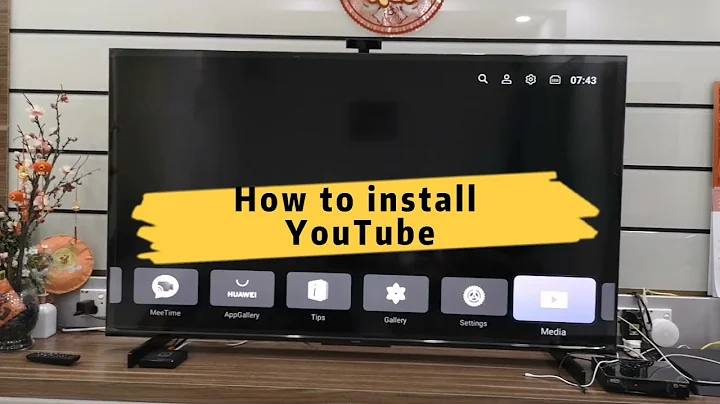 Install YouTube in Huawei Vision S 65" （安裝谷歌YouTube進華為智慧屏） - 天天要聞
